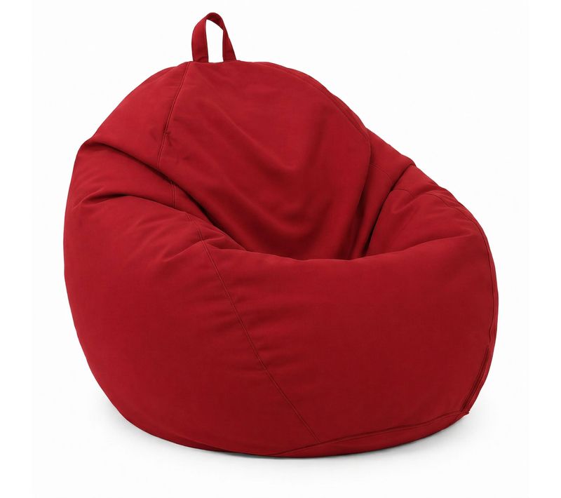 Pouf Poire XL D'extérieur - 110x120 Cm - Rouge