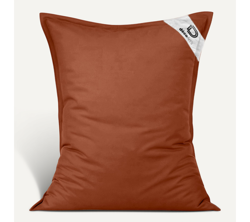 Housse Pour Pouf Géant XL 120x80cm - Terracotta