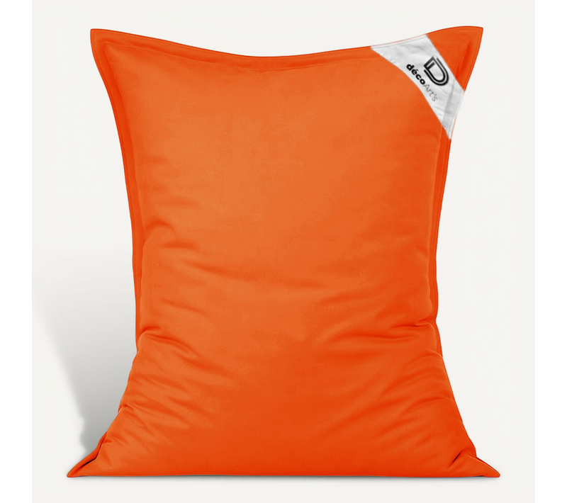 Housse Pour Pouf Géant XL 120x80cm - Orange