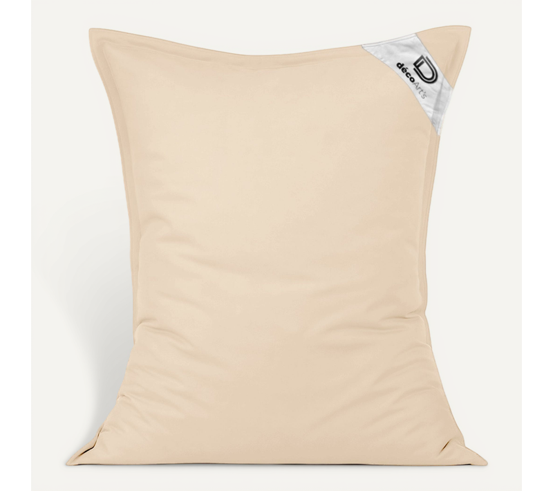 Housse Pour Pouf Géant XL 120x80cm - Beige