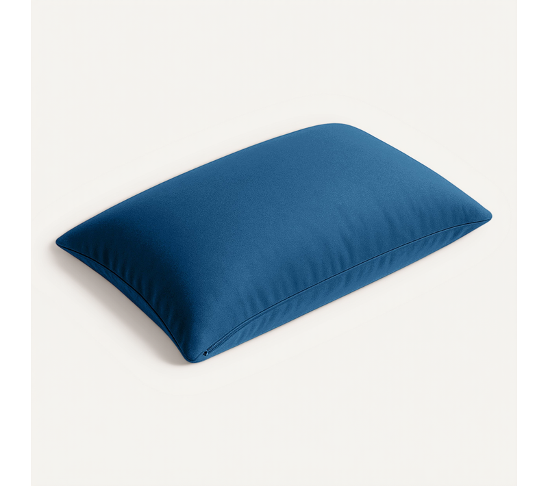 Coussins Extérieur, Déhoussable, Lot De 2, 60x35cm - Bleu Petrole