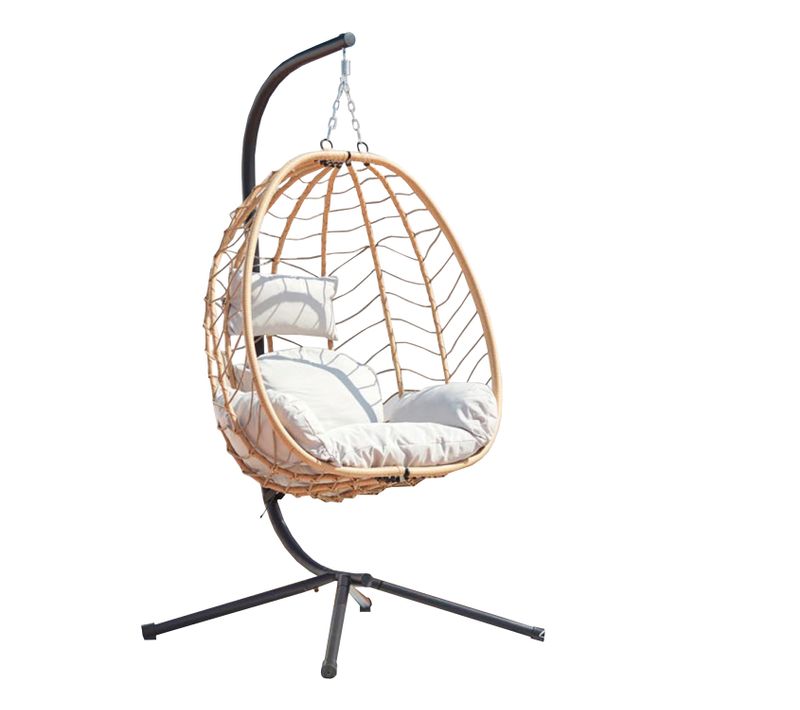 Lima - Fauteuil Suspendu Résine et Acier