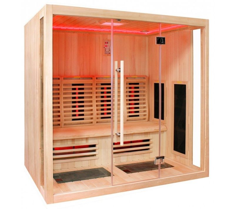 Sauna Infrarouge Boreal® Signature - 200 à Spectre Complet - 200x135x205