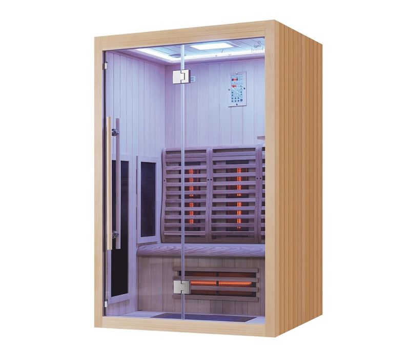 Sauna Infrarouge Boreal® Signature 130 à Spectre Complet - 130x110x205