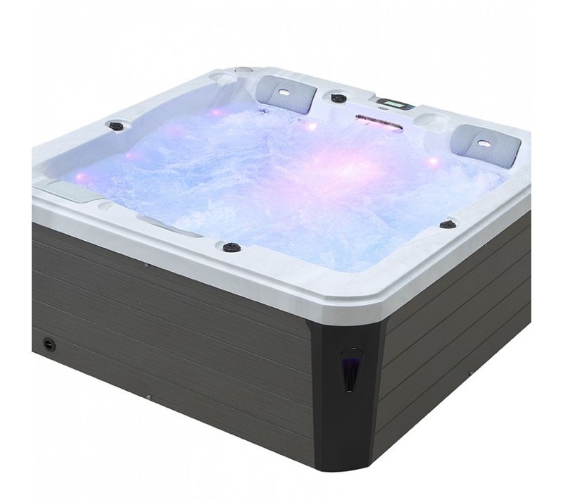 Spa 3 Places Allongées Archipel® Gt3 LED Blanc Marbre - Spa Thérapeutique Balboa 200x200