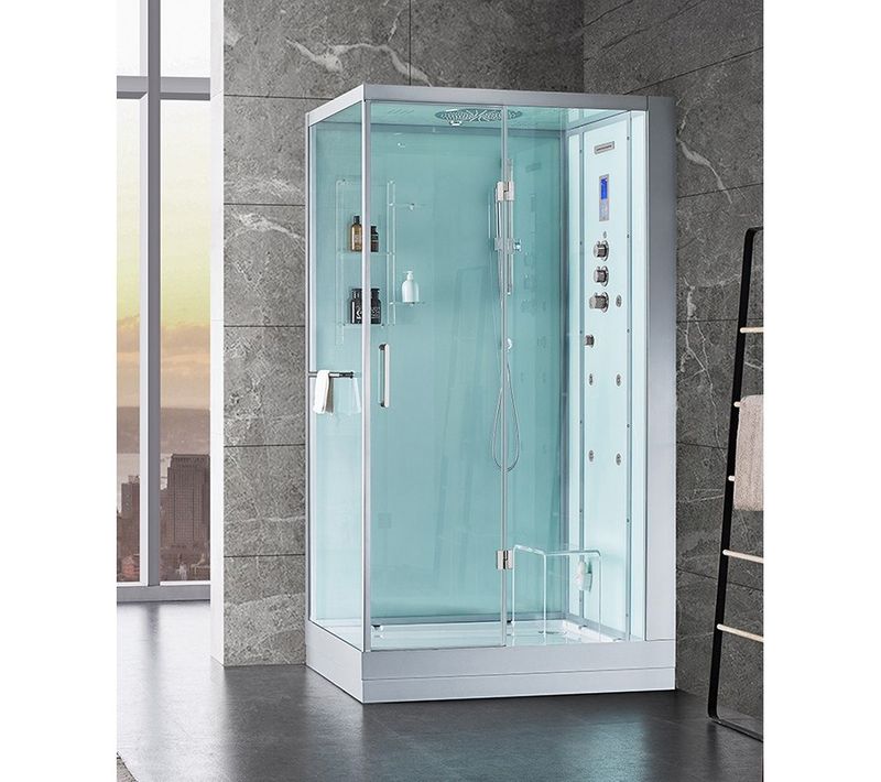 Cabine Douche Hammam Duo Archipel® Pro 120d (120x85cm) - 2 Places