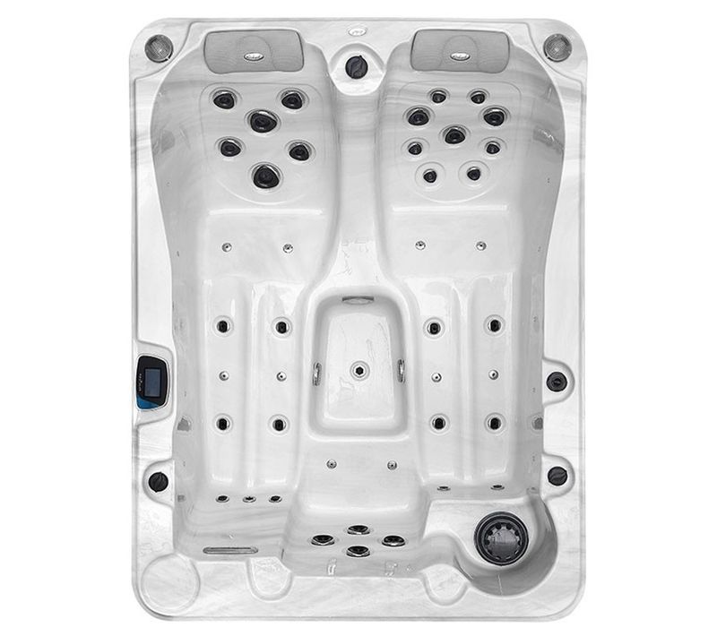 Spa 2-3 Places Archipel® G23 Vip Tablier Blanc - Spa Thérapeutique Balboa 210x158