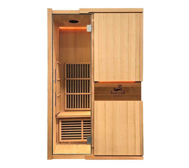 Sauna Infrarouge Boreal® Carbone Ir2 - (2 Places) 120x100