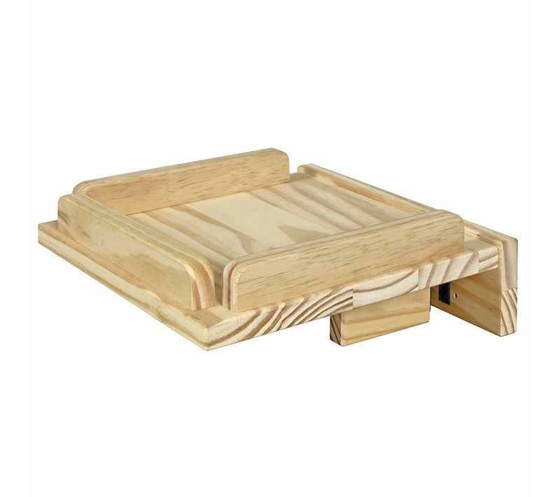 Tablette Pour Lit Ares   Bois Naturel