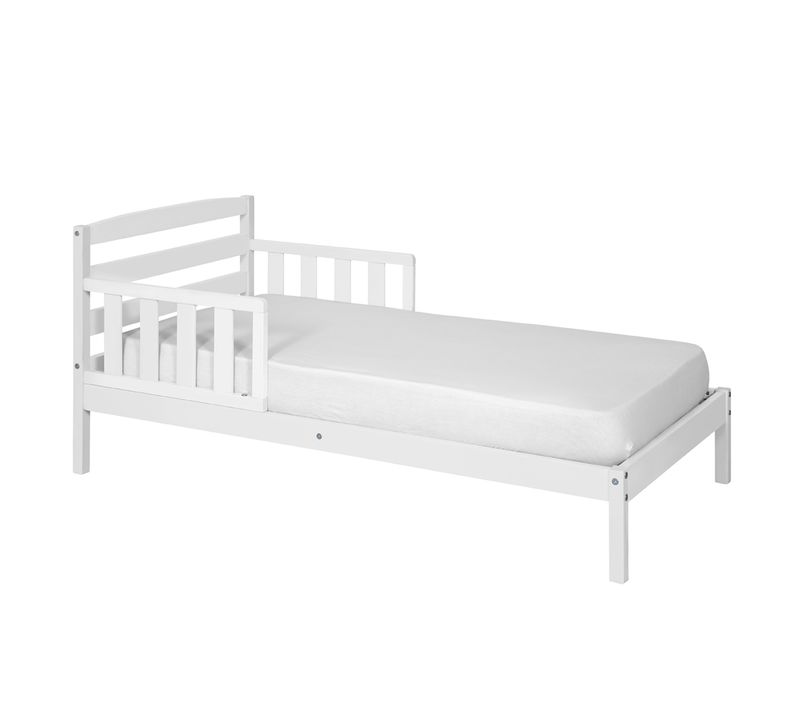 Pack Lit Enfant Avec Matelas Misuna   Blanc 70x140 Cm