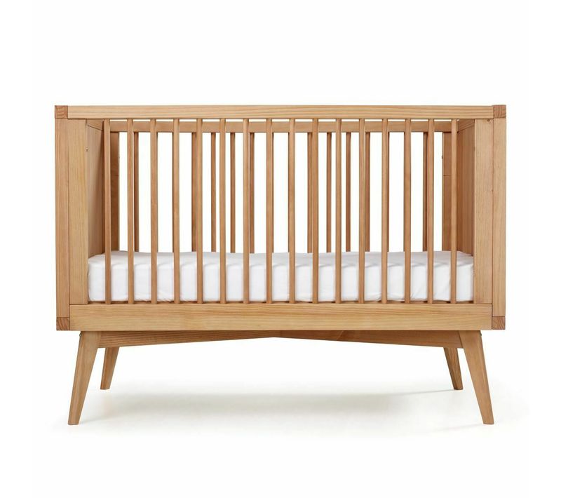 Lit Bébé Évolutif Marley   Bois 70x140 Cm