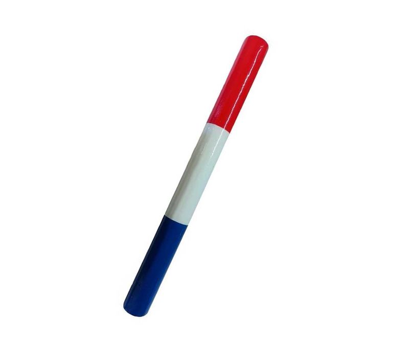 Bâton Tube Mousse Lumineux à LED Tricolore Bleu/blanc/rouge France