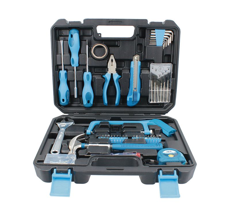 Mallette à Outils Compact - Ensemble De 124 Pièces Polyvalentes Pour Le Bricolage Et La Réparation