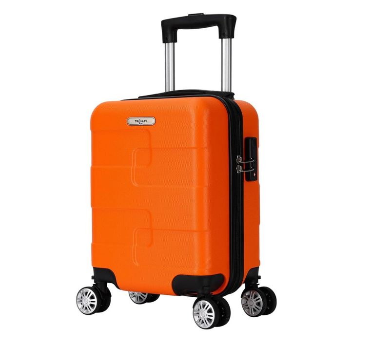 Valise à Roulettes Orange - Val-752