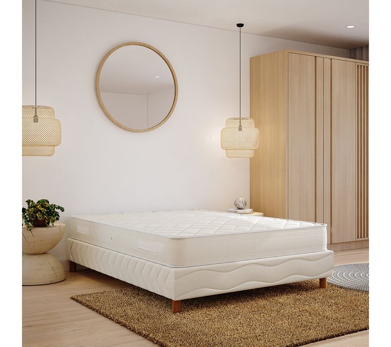 Matelas Mousse 140x190 Cm ZEN Epaisseur 20 Cm