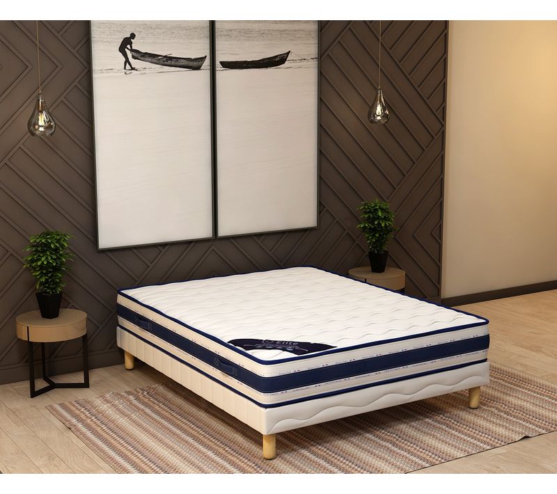 Matelas Mousse Blue Memory 140x190 Accueil Mémoire De Forme Hauteur 22cm