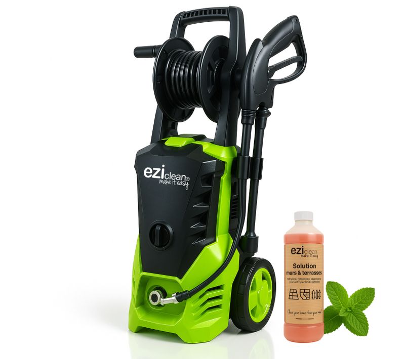 Pack Nettoyeur Haute Pression Eziclean® Hydroforce + Solution Nettoyante Floor Wall