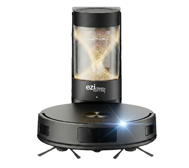 Aspirateur robot laveur EZICLEAN CYBERFLOW MAX - 35W - Noir