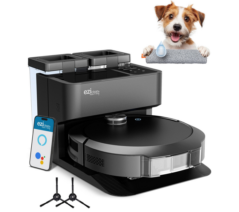 Robot Aspirateur Laveur Connecté Avec Base De Vidage All-in-one Z10 Plus