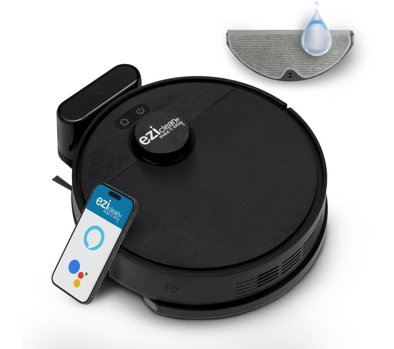 Robot Aspirateur Laveur Connecté Eziclean® I-bot Z6 Max