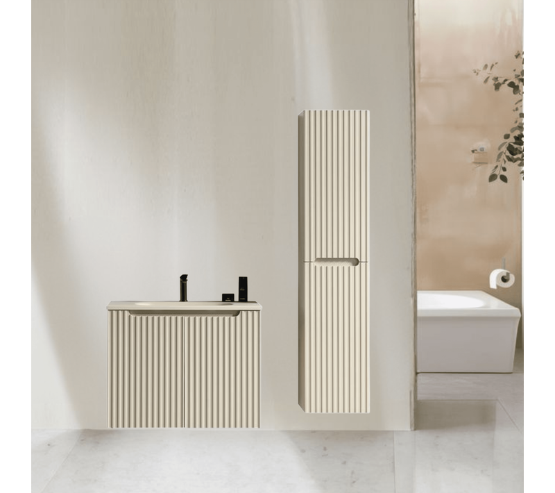 Ensemble De Salle De Bain 80 Cm Amande Aquavenus-jindoli