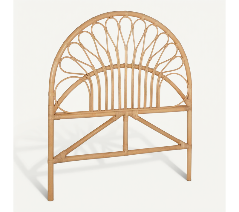 Tête De Lit En Rotin Naturel Pour Chambre Enfant.90x100cm Malacca
