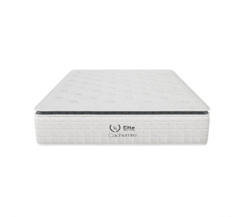 Matelas ressort 160x200 cm CACHEMIRE Surmatelas intégré - Epaisseur 28 cm
