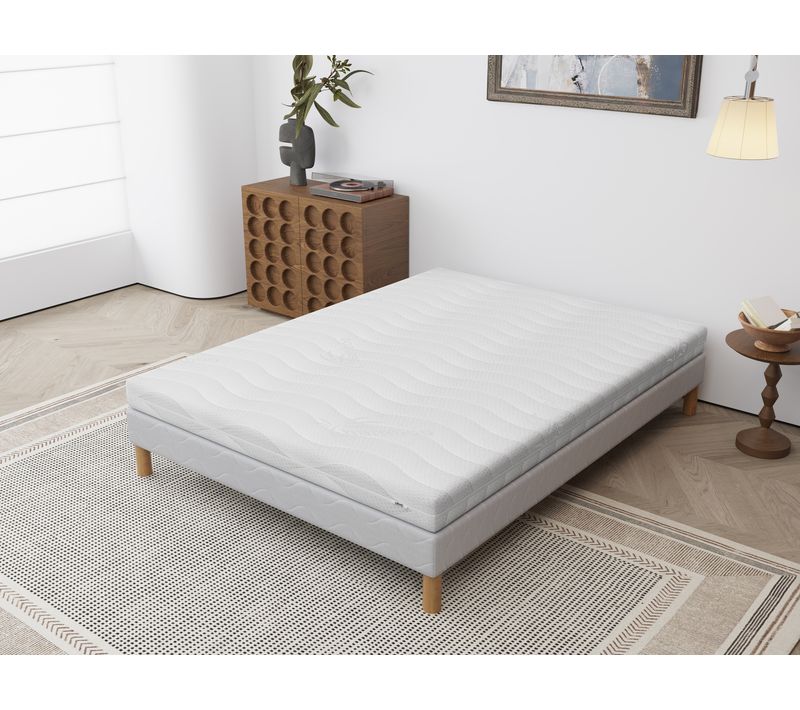 Matelas Mousse 140x190 cm IZY Hauteur 10cm