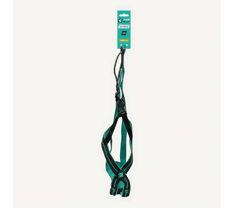 Harnais De Traction Pour Chien - Olympia - Xxs - Type X-back - Bleu