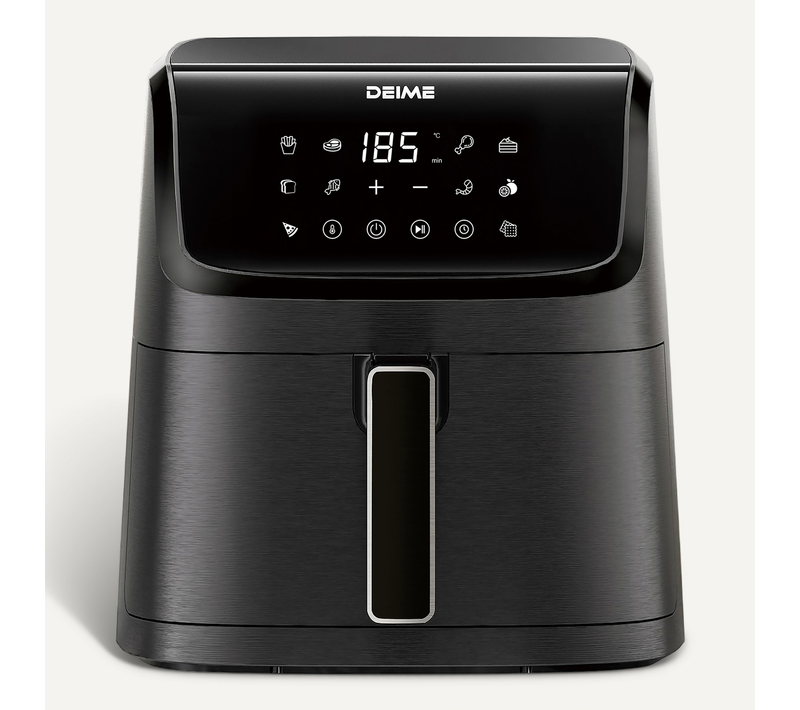 Airfryer 7 L 1800 W 10 Programmes Écran Tactile – Noir