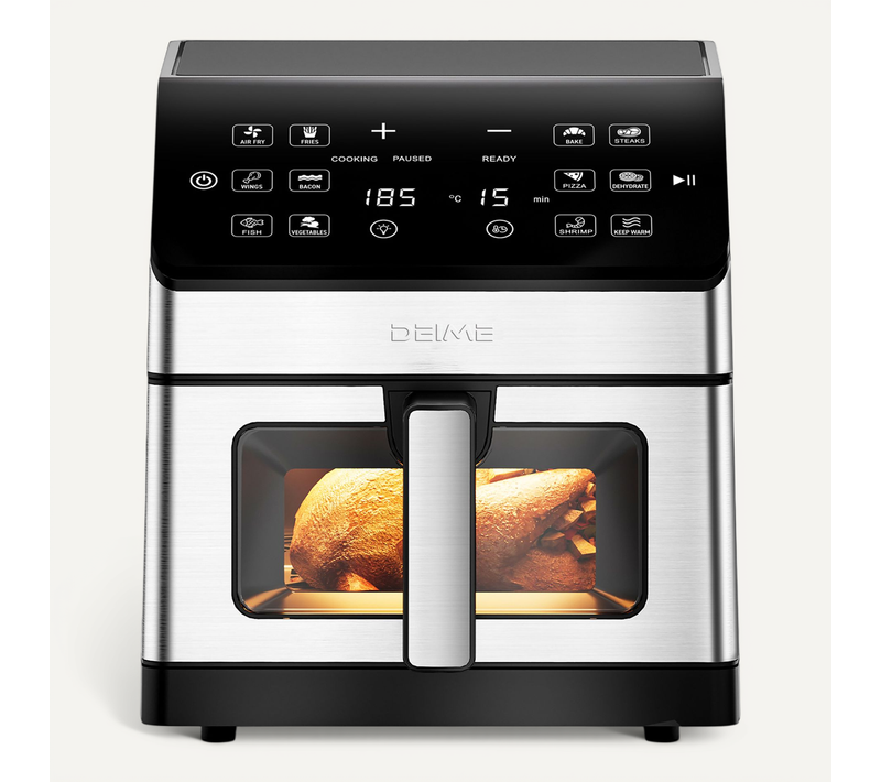 Airfryer 6 L 1700 W 12 Programmes Écran Digital – Noir