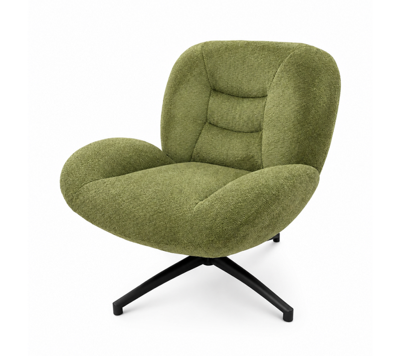 Fauteuil Bas Pivotant Ethan Vert Takasit