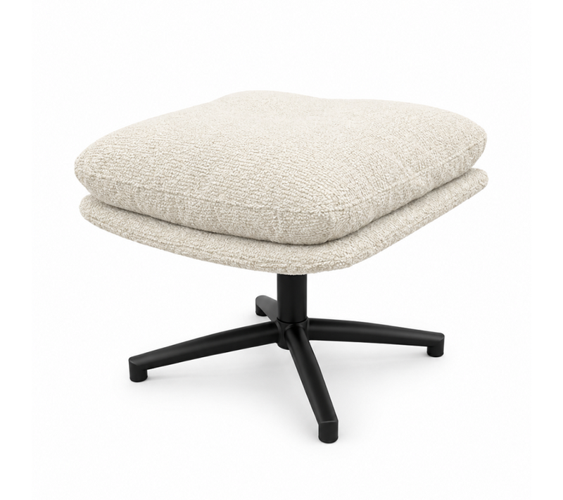 Pouf Repose Pieds Noam Beige Takasit