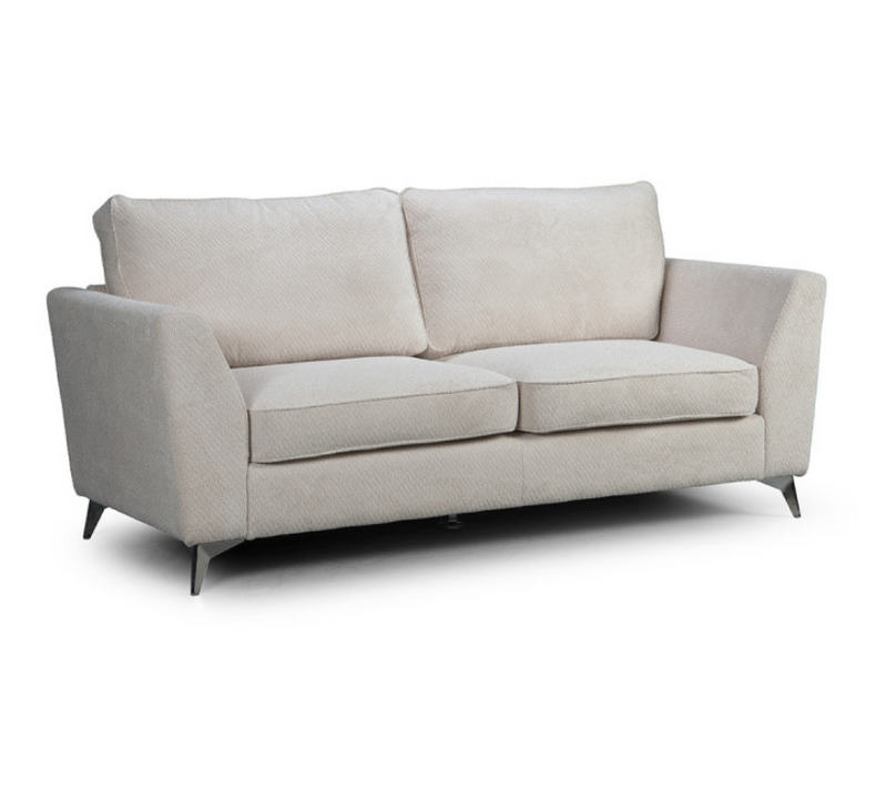 Canapé 3 Places Tissu Beige Bonita