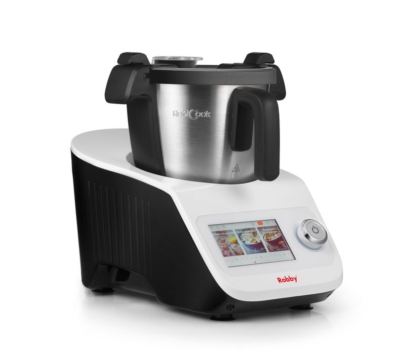 Robot Cuiseur Multifonctions Avec Balance Intégrée Et Écran Tactile +680 Recettes - Robicook