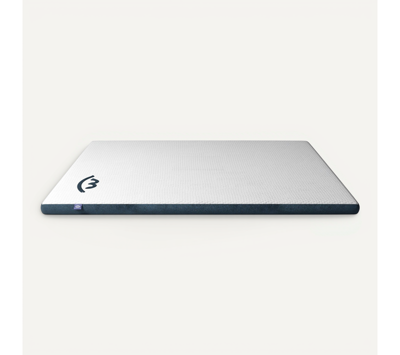 Surmatelas Premium Cloudy - 90x190x5cm - Gel à Mémoire De Forme Et Tissu Respirant - Très Moelleux