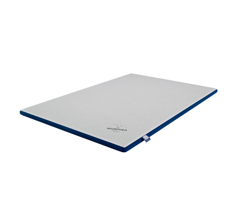 Surmatelas Luxe Cloudy Max - 200x200x7cm - Mousse à Mémoire De Forme - Très Moelleux