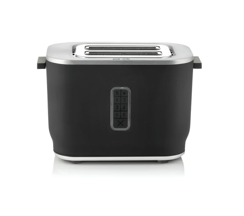 Grille Pain T800orab 2 Fentes Noir 800 W