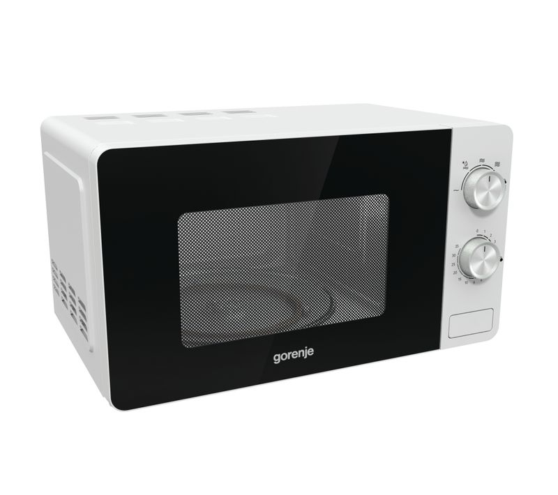 Micro-ondes Pose Libre Mo20e1w Sur Toute La Gamme 20 L 800 W Acier Inoxydable, Blanc
