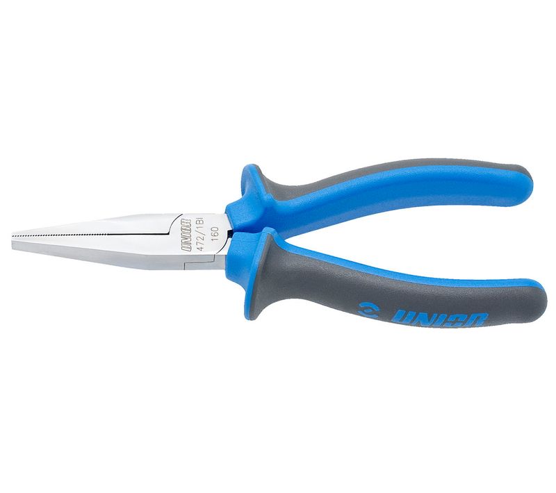 Pince Plate à Bec Long Gainage Bi 472/1bi L.160mm - Unior - 607879