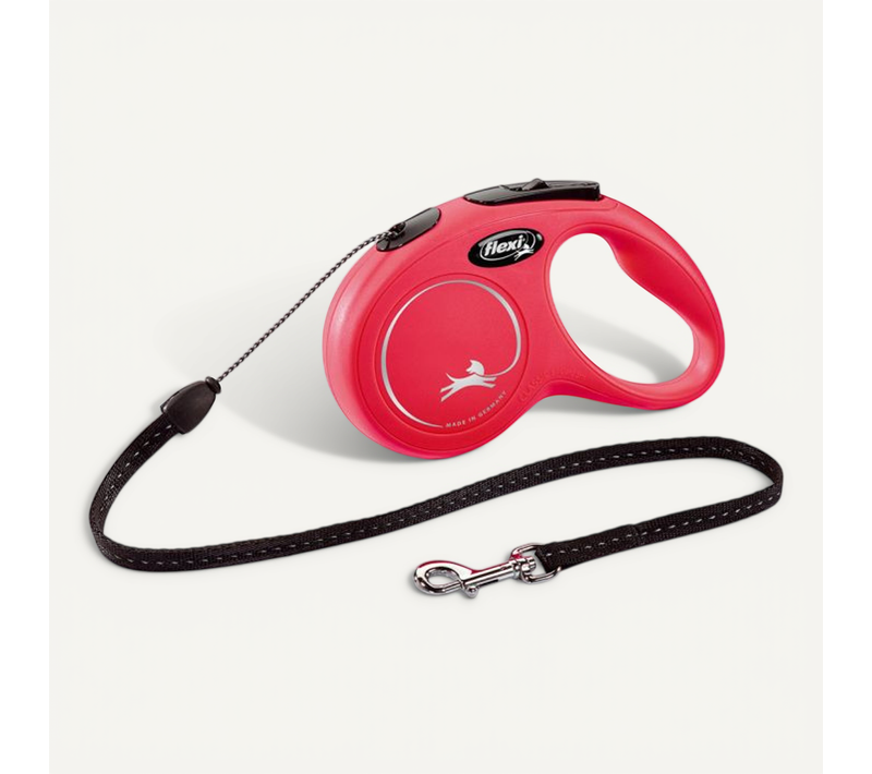 Laisse New Classic S Cord 5 M Red Cl10c5-251-r-20