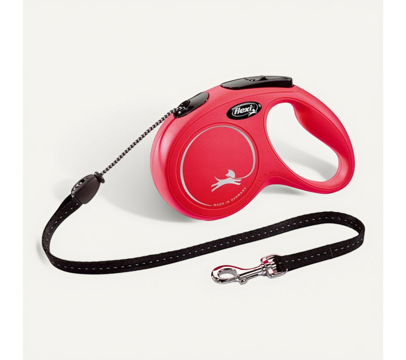 Laisse New Classic M Cord 5 M Red Cl20c5-251-r-20