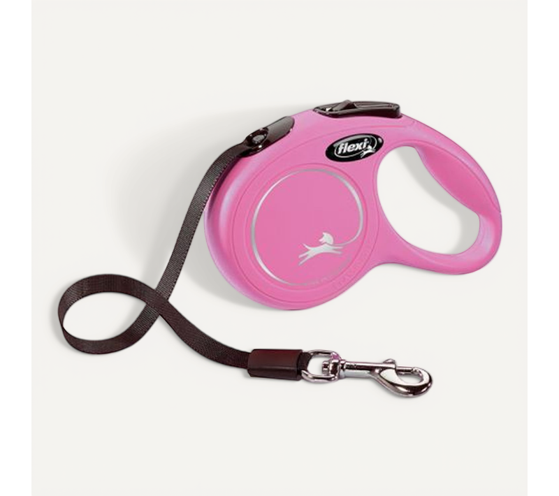 Laisse New Classic Xs Tape 3 M Pink Cl00t3-251-p-20