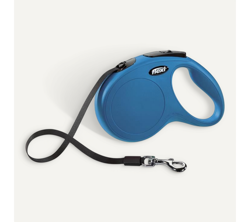 Laisse-corde Flexi Classic 5 M Bleu Pour Chien - 80179