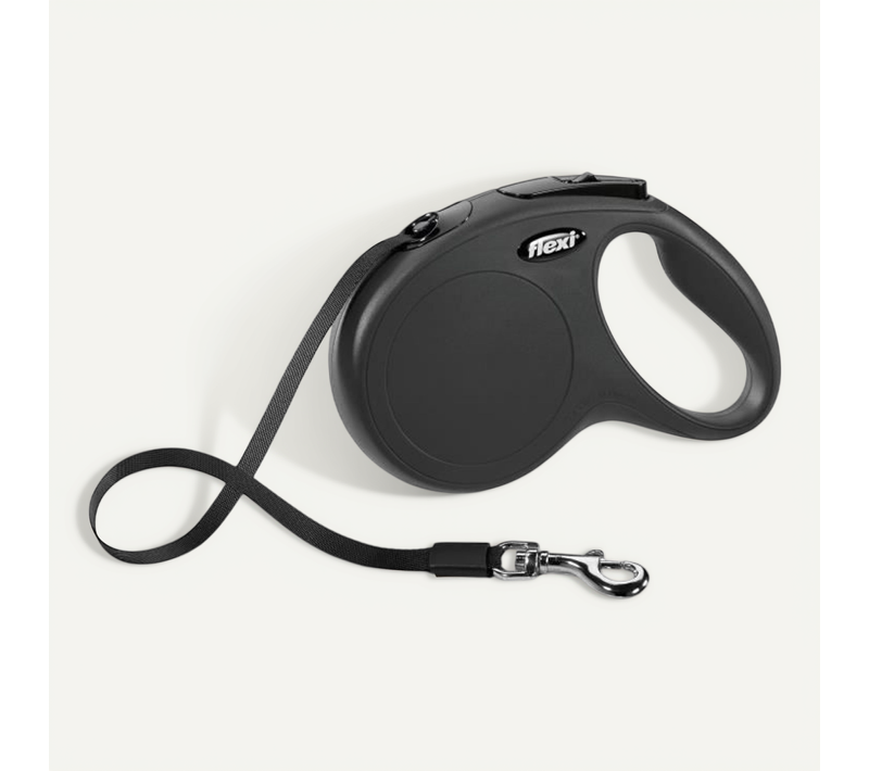 Laisse-corde Flexi Classic 5 M Noir Pour Chien - 80177