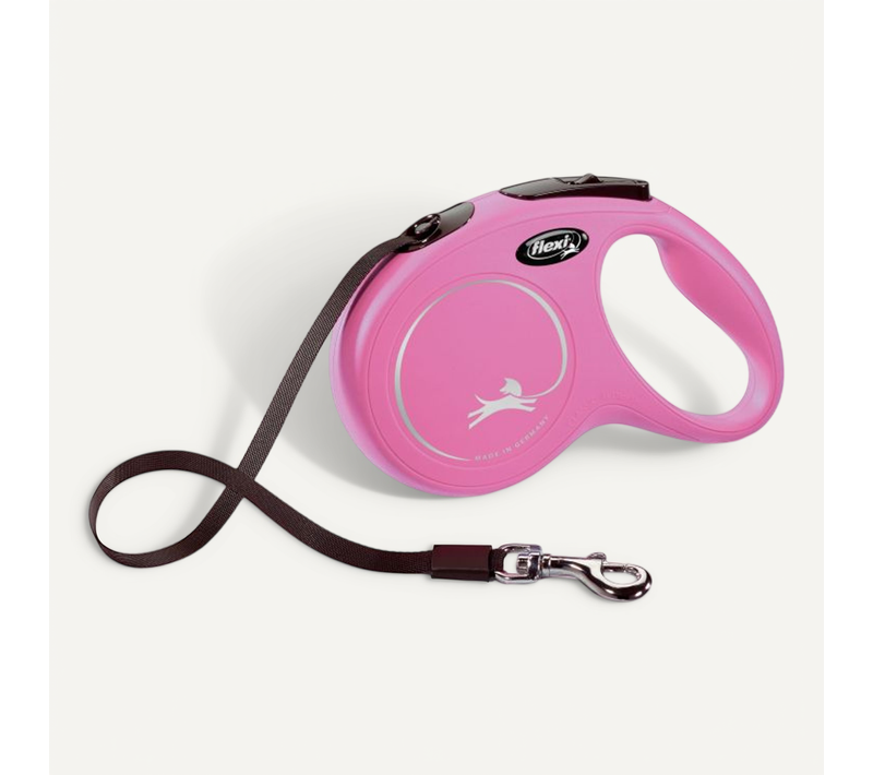 Laisse New Classic M Tape 5 M Pink Cl20t5-251-p-20