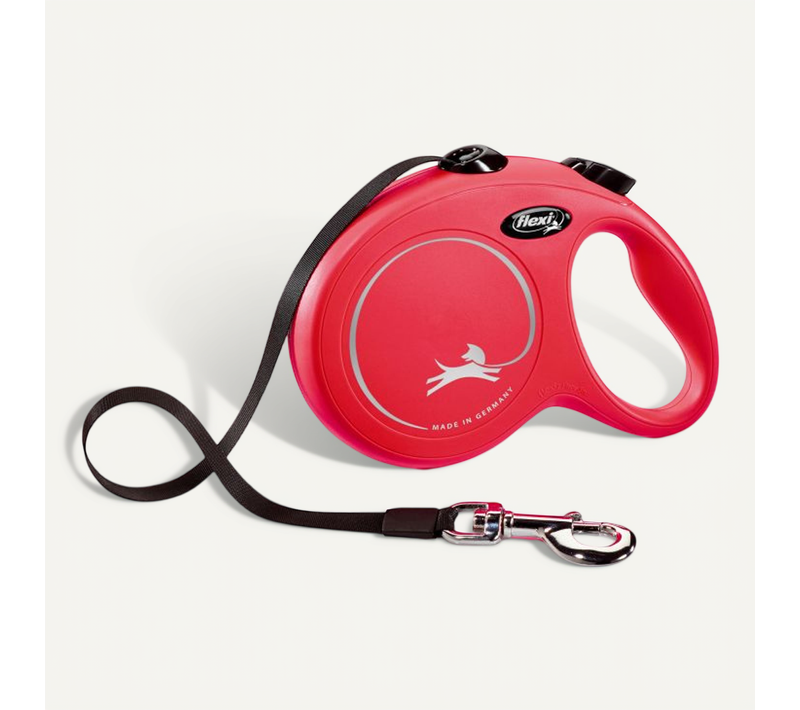 Laisse New Classic L Tape 5 M Red Cl30t5-251-r-20