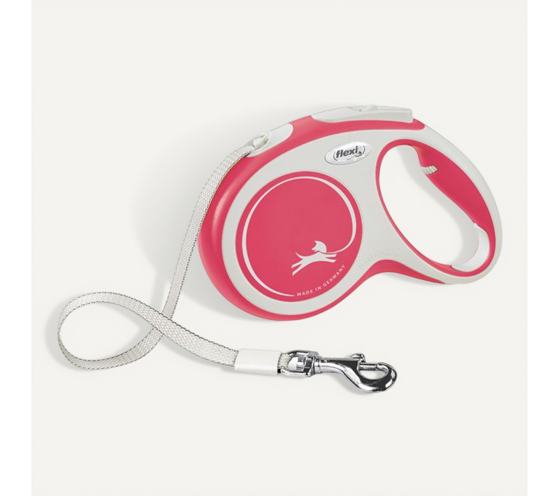 Laisse New Comfort M Tape 5 M Red Cf20t5-251-r-20