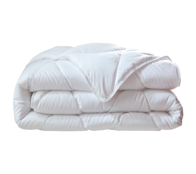 Couette Légère 240x220 Blanc En Polyester