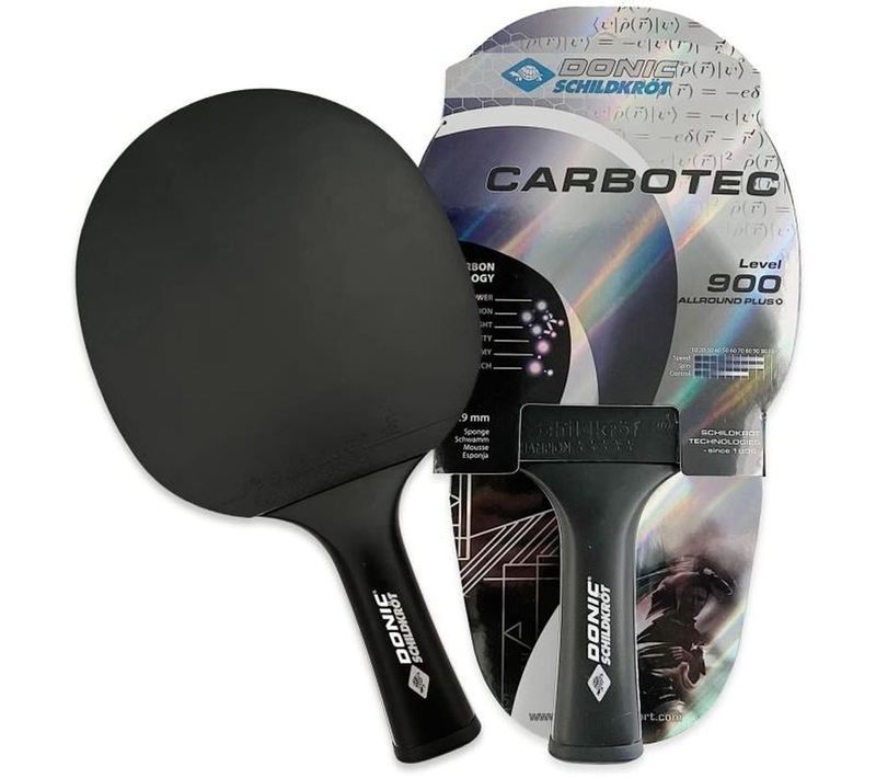 Carbotec 900 - Raquette Tennis De Table 20% Carbone, Qrc, 1.9 Mm